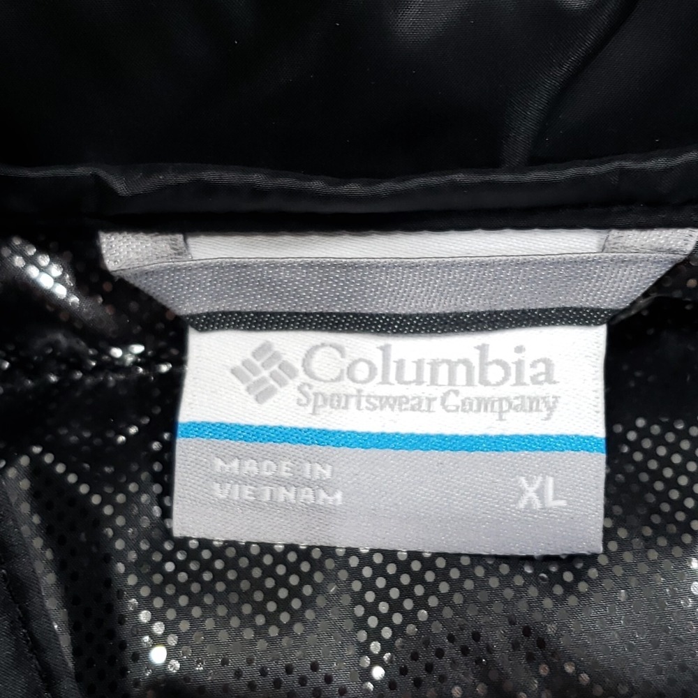 Columbia Powder Lite Vest Mens XL Black Omni-Heat Puffer Alexa Fund Logo C2012MO - Picture 10 of 12
